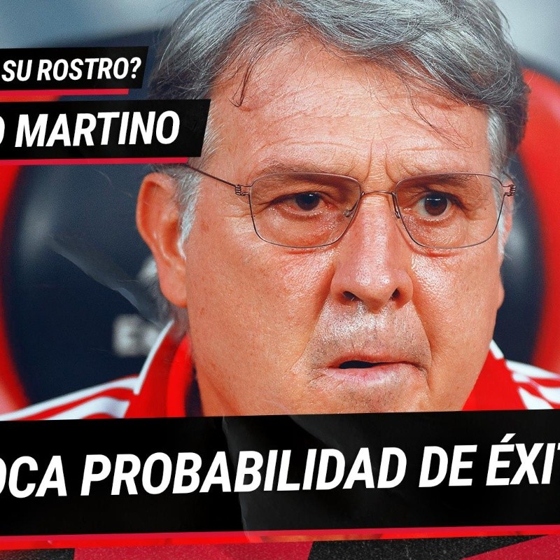 Gerardo el Tata Martino: manipulador, frustrado, envidioso, narcisista, así lo revela su rostro