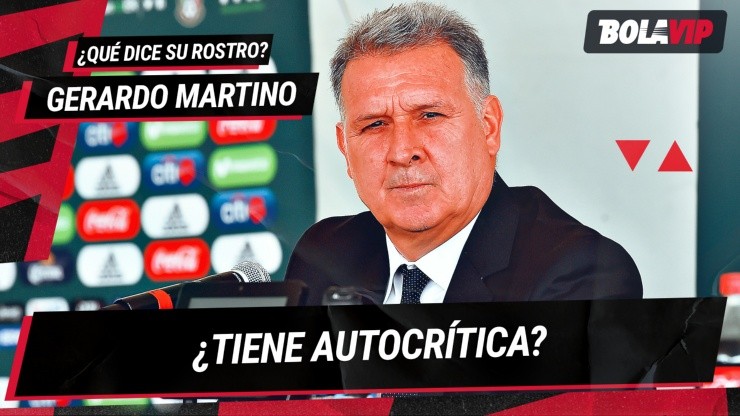 Las críticas han alterado el cuello y la mandíbula del Tata Martino.