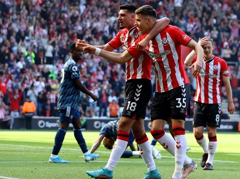 Arsenal dejó ir una gran chance ante Southampton