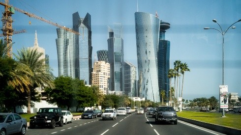 La ciudad de Doha, capital de Qatar.