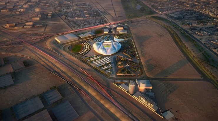 Al Janoub Stadium, Aerial View. (Handout/Supreme Committee for Delivery & Legacy via Getty Images)