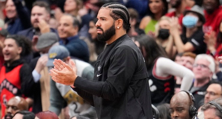 Drake often attends Raptors games – Getty Images