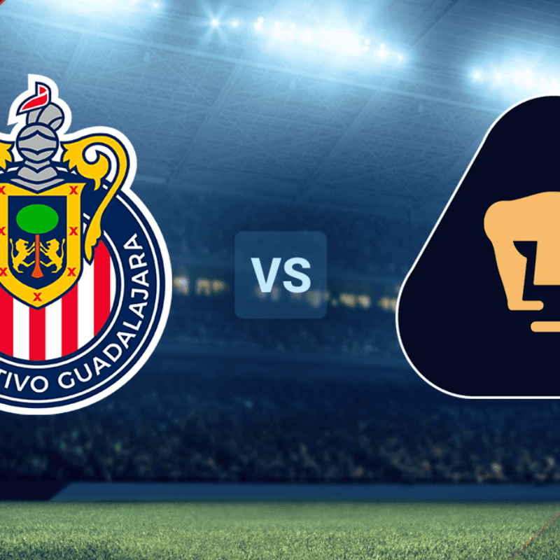 Chivas de Guadalajara vs. Pumas UNAM por la Liga MX: Día, hora y canales de TV