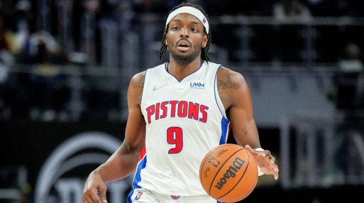 Jerami Grant of the Detroit Pistons. (Nic Antaya/Getty Images)