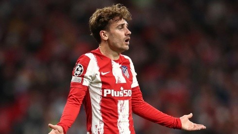 Griezmann en acción con Atlético de Madrid.