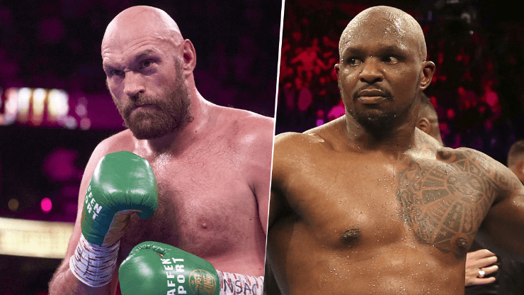 Tyson Fury vs. Dillian Whyte por el título mundial de peso pesado del CMB (Foto: Getty Images).