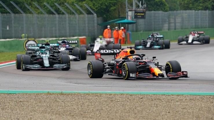 Como el año pasado, la lluvia dice presente en Imola (Foto: Getty Images).