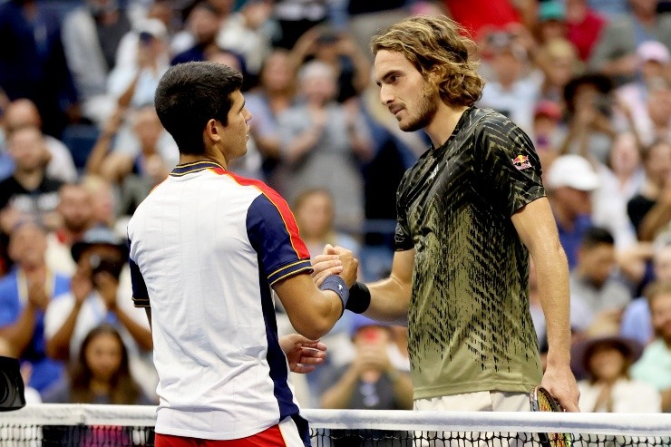 Carlos Alcaraz Stefanos Tsitsipas