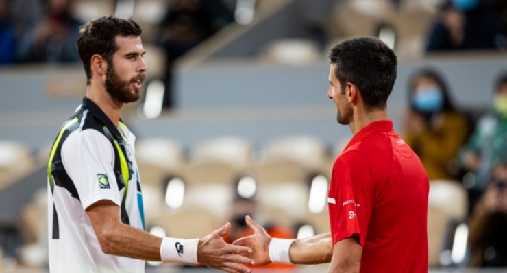 Karen Khachanov Novak Djokovic