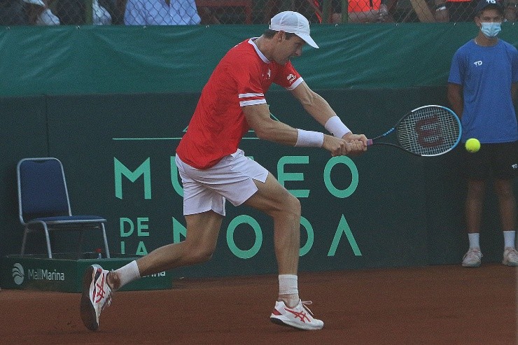 El tenista nacional se despidió en cuartos de final | Foto: Agencia Uno