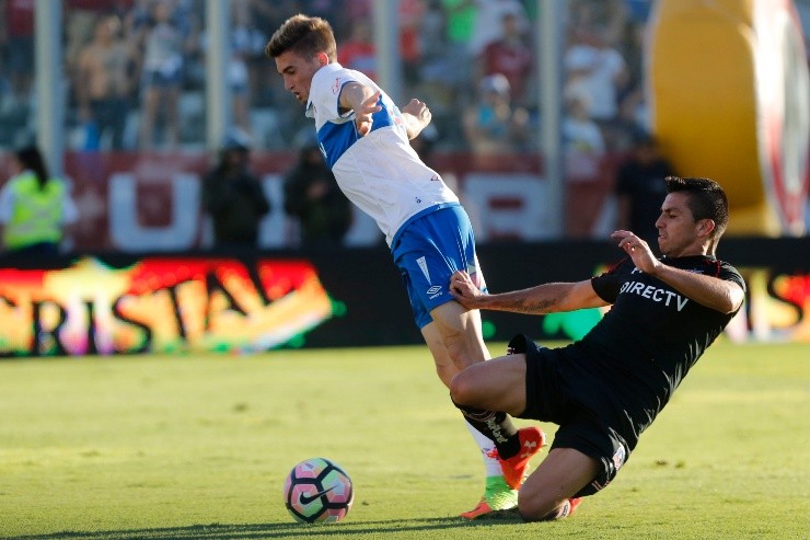 Fierro explicó lo que significa el duelo ante la UC | Foto: Agencia Uno 
