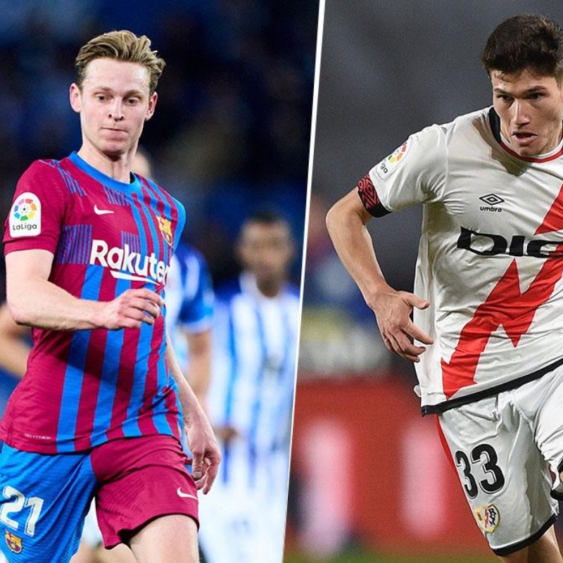 Barcelona vs Rayo Vallecano: alineaciones para el partido por la fecha 21