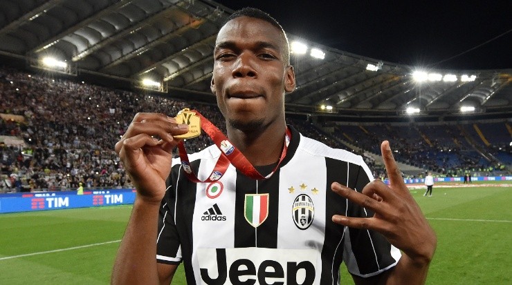Paul Pogba during his time at Juventus. (Giuseppe Bellini/Getty Images)