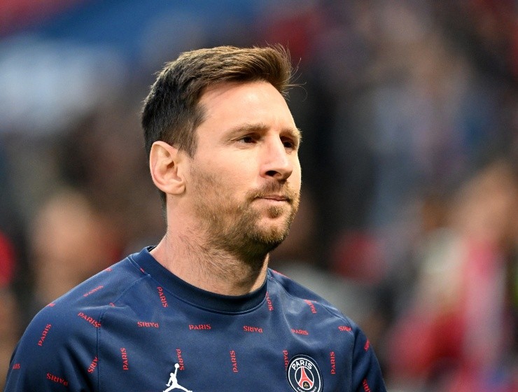 Lionel Messi y su primer título en el PSG.