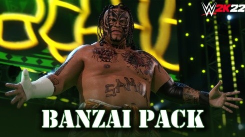 WWE 2K22 Banzai Pack: todos los luchadores y fecha del nuevo DLC