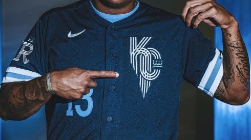 Kansas City Royals Zane City Connect No Hitter Team Royal CDV / S
