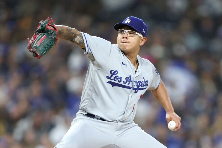 Julio Urías, lanzador mexicano de Los Angeles Dodgers