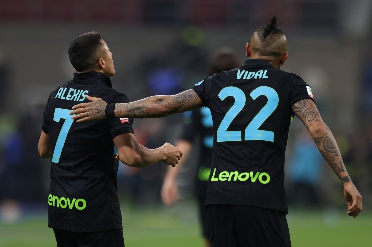 Alexis Sánchez Arturo Vidal Inter de Milán