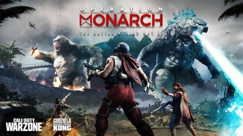 Call of Duty Warzone revela más sobre el evento Operation Monarch con Godzilla y King Kong
