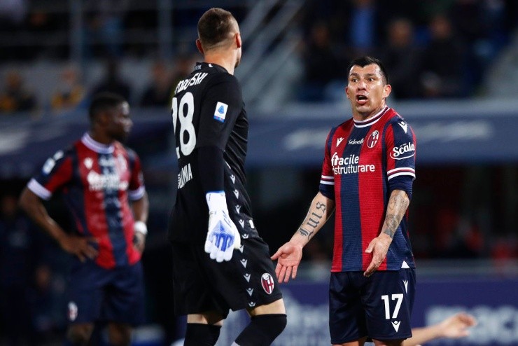 Gary Medel volvió a ser figura en el Bologna | Foto: Getty Images Gary Medel volvió a ser figura en el Bologna | Foto: Getty Images