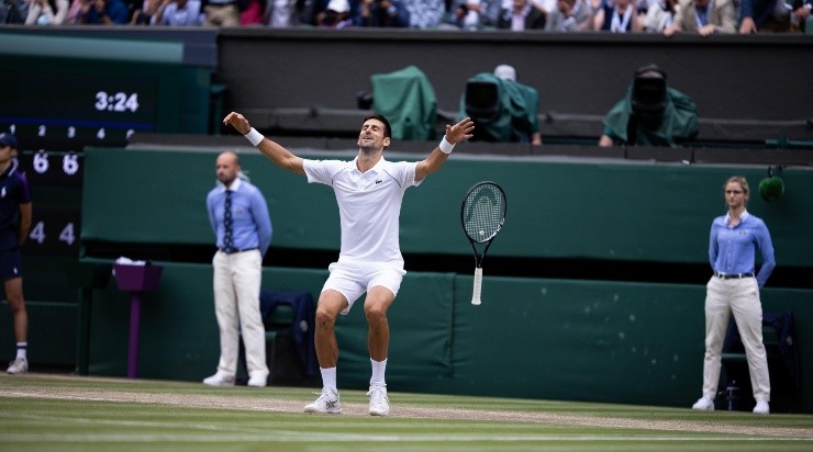 Nole Djokovic podrá defender el título de Wimbledon 2021 (Getty)