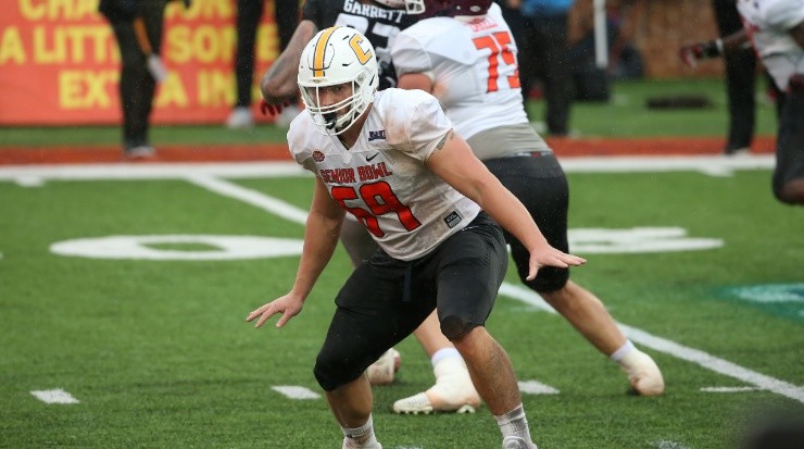 Cole Strange. (Michael Wade/Icon Sportswire via Getty Images)