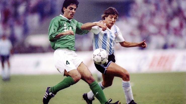 Argentina vs Saudia Arabia, Claudio Caniggia