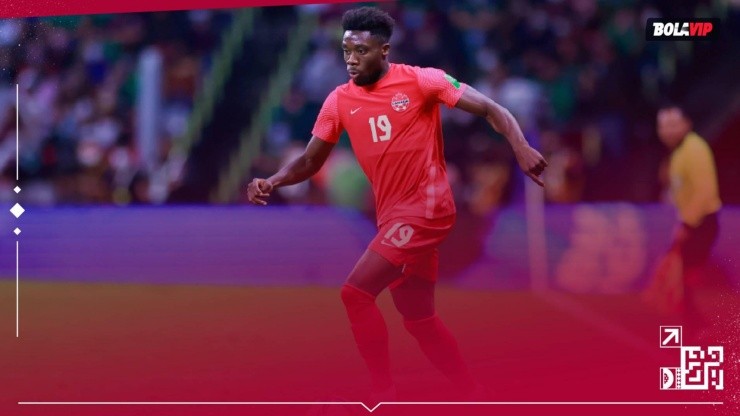 Alphonso Davies, figura de la Selección de Canadá