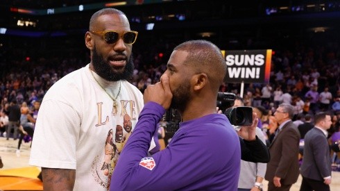 LeBron James y Chris Paul.