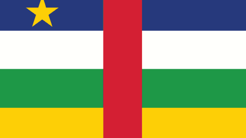 Foto: Pixabay - Bandeira da República Centro-Africana.