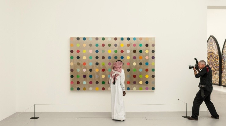 Qatar is full of art you must enjoy. (Niccolo Guasti/Getty Images)