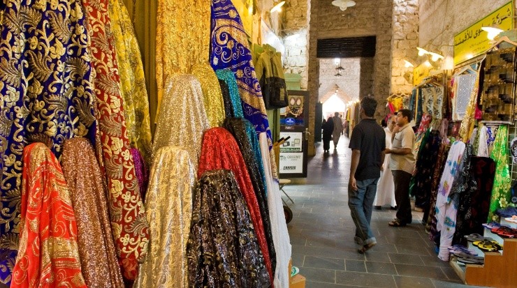 A Souq in Doha. (Hermes Images/AGF/Universal Images Group via Getty Images)