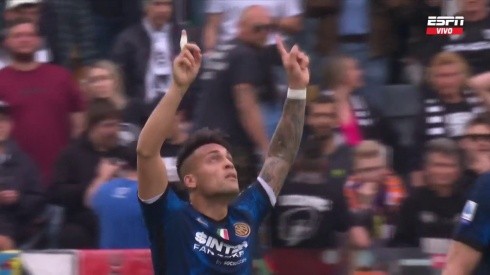 VIDEO | El Toro está en su rodeo: Lautaro Martínez amplió la ventaja para Inter sobre Udinese
