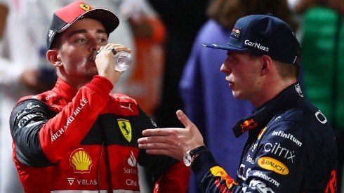 Max Verstappen y Charles Leclerc, candidatos al título mundial 2022.