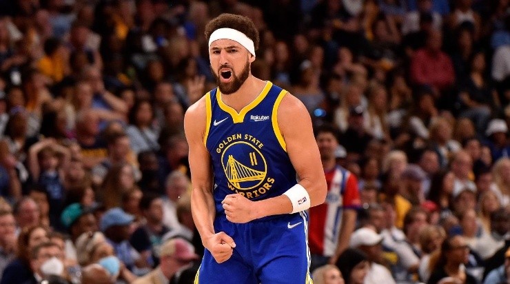 Klay Thompson #11 of the Golden State Warriors (Photo by Justin Ford/Getty Images)