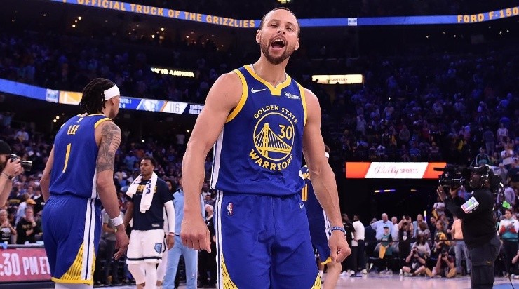 Stephen Curry #30 of the Golden State Warriors (Photo by Justin Ford/Getty Images)