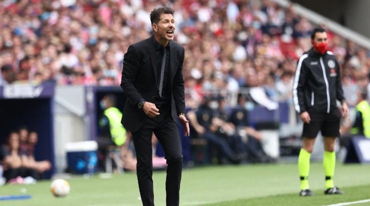 Diego Pablo Simeone, coach of Atletico de Madrid (Photo By Oscar J. Barroso/Europa Press via Getty Images)