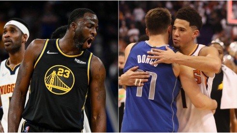 Draymond Green. Luka Doncic y Devin Booker