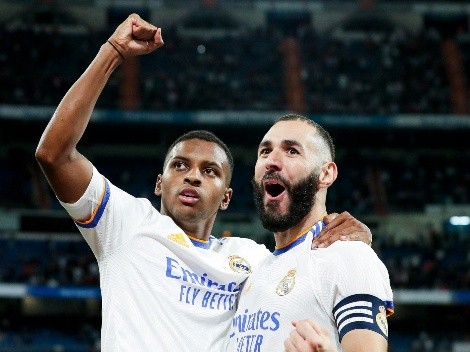 Benzema y Rodrygo anotaron más del 70% de los goles de Real Madrid en Champions