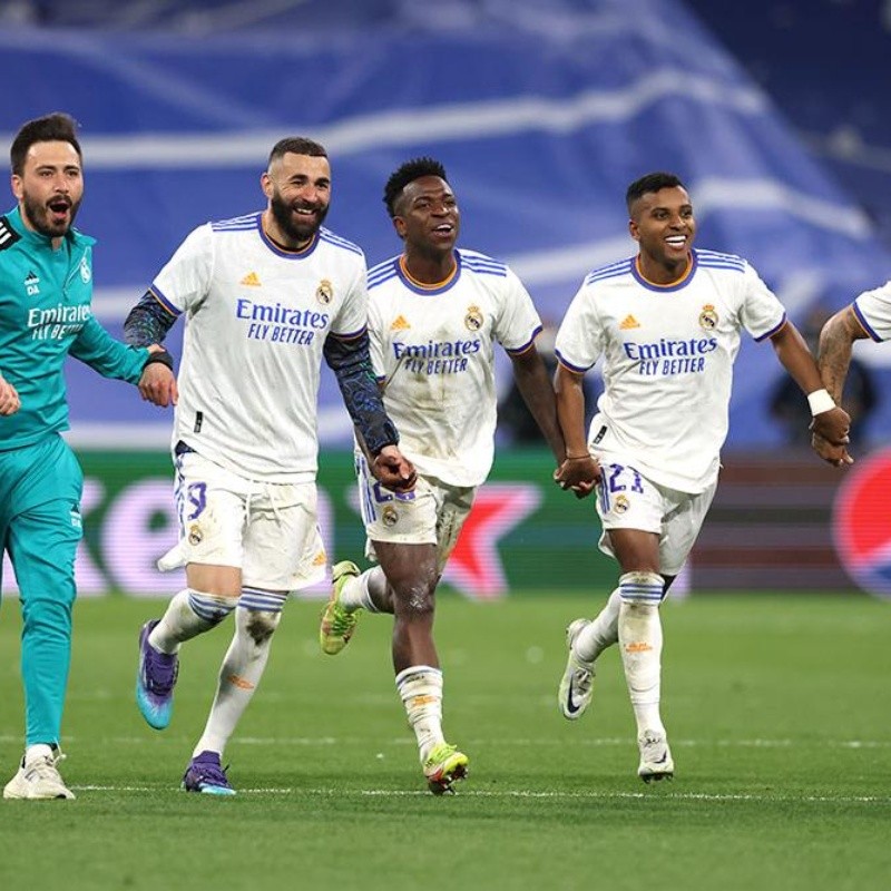 El Santiago Bernabéu fue una caldera: impresionante festejo de los aficionados de Real Madrid