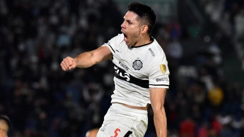 Saúl Salcedo, el autor del gol de Olimpia.