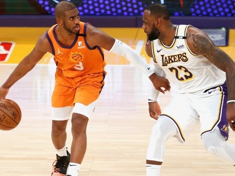 LeBron se rinde a los pies de CP3 tras triunfo de Suns a Mavericks