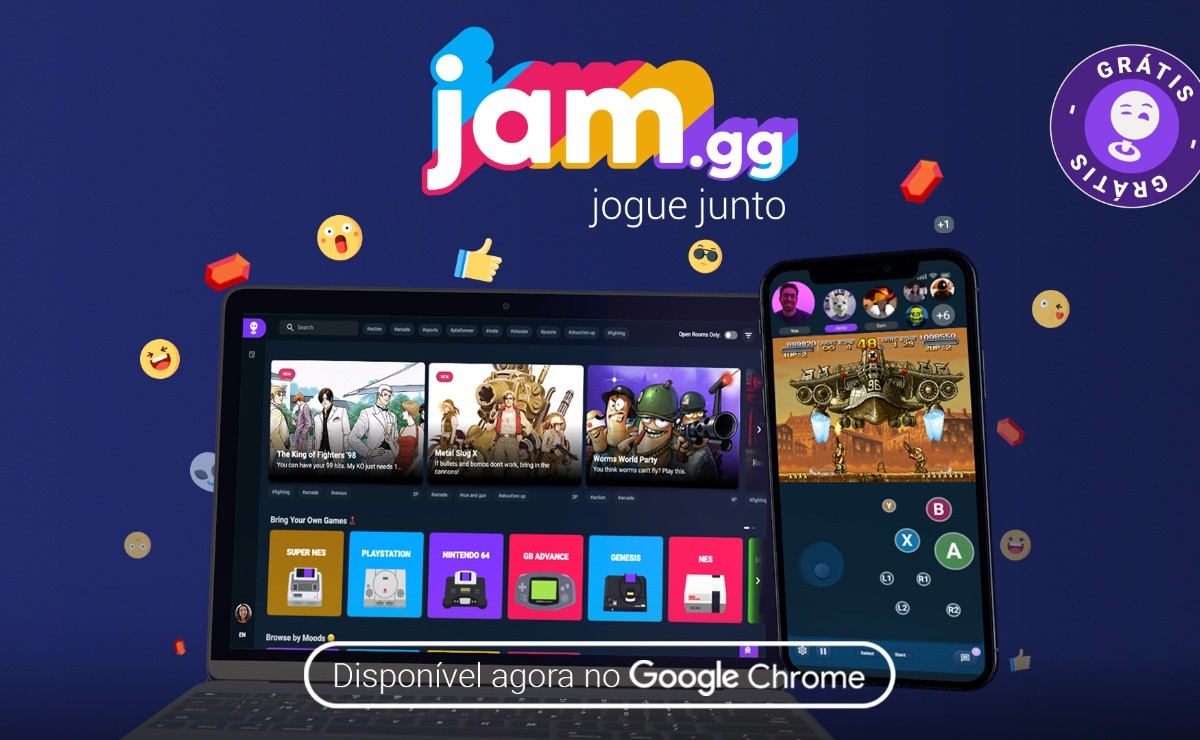 Jam.gg adiciona primeiros três jogos não retrôs na plataforma - tudoep