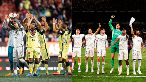 América y Real Madrid, dos gigantes en su región.