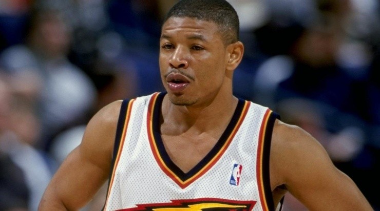 Muggsy Bogues (Todd Warshaw /Allsport)