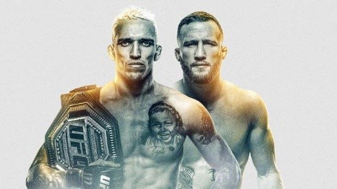 Oliveira vs. Gaethje por el UFC 274 (Foto: Twitter UFC Español)