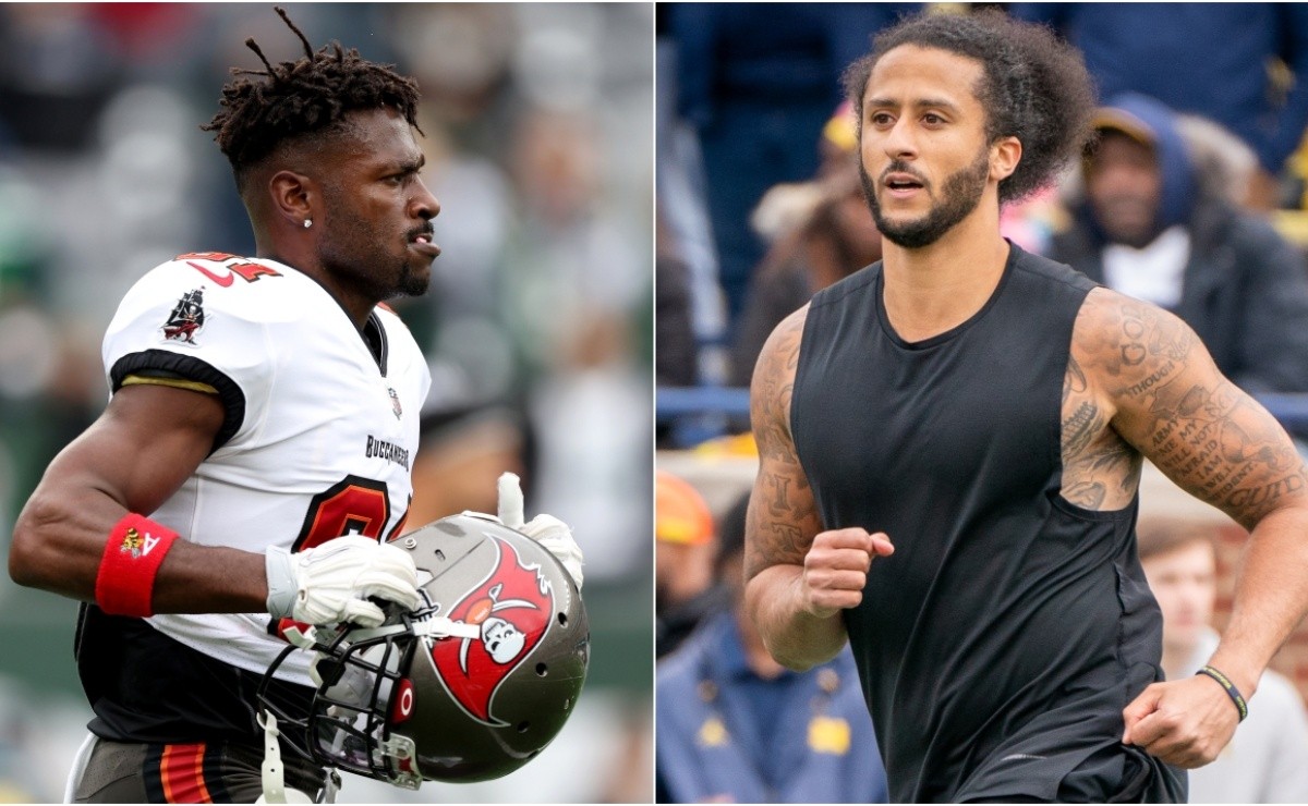 Antonio Brown insulta a Colin Kaepernick y afirma que perdió su carrera en  NFL por 'venderse' a la justicia social