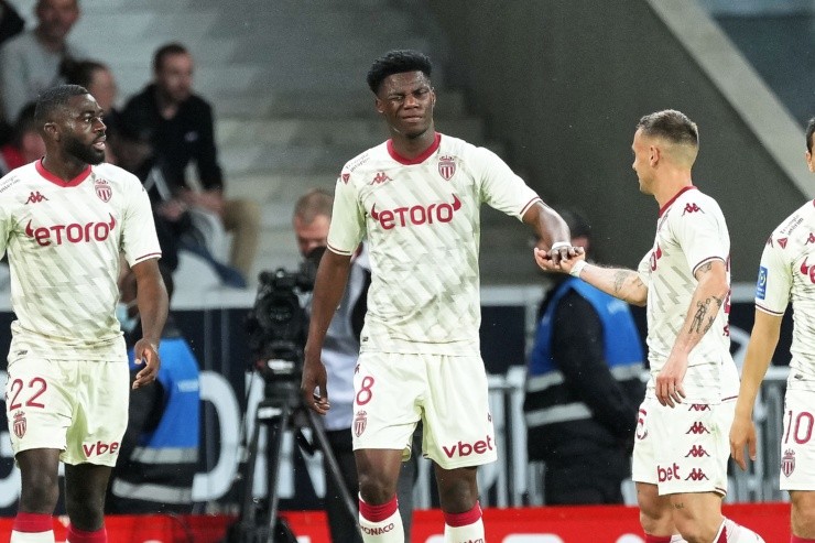 Tchouaméni fue la gran figura del triunfo del Mónaco | Foto: Getty Images 