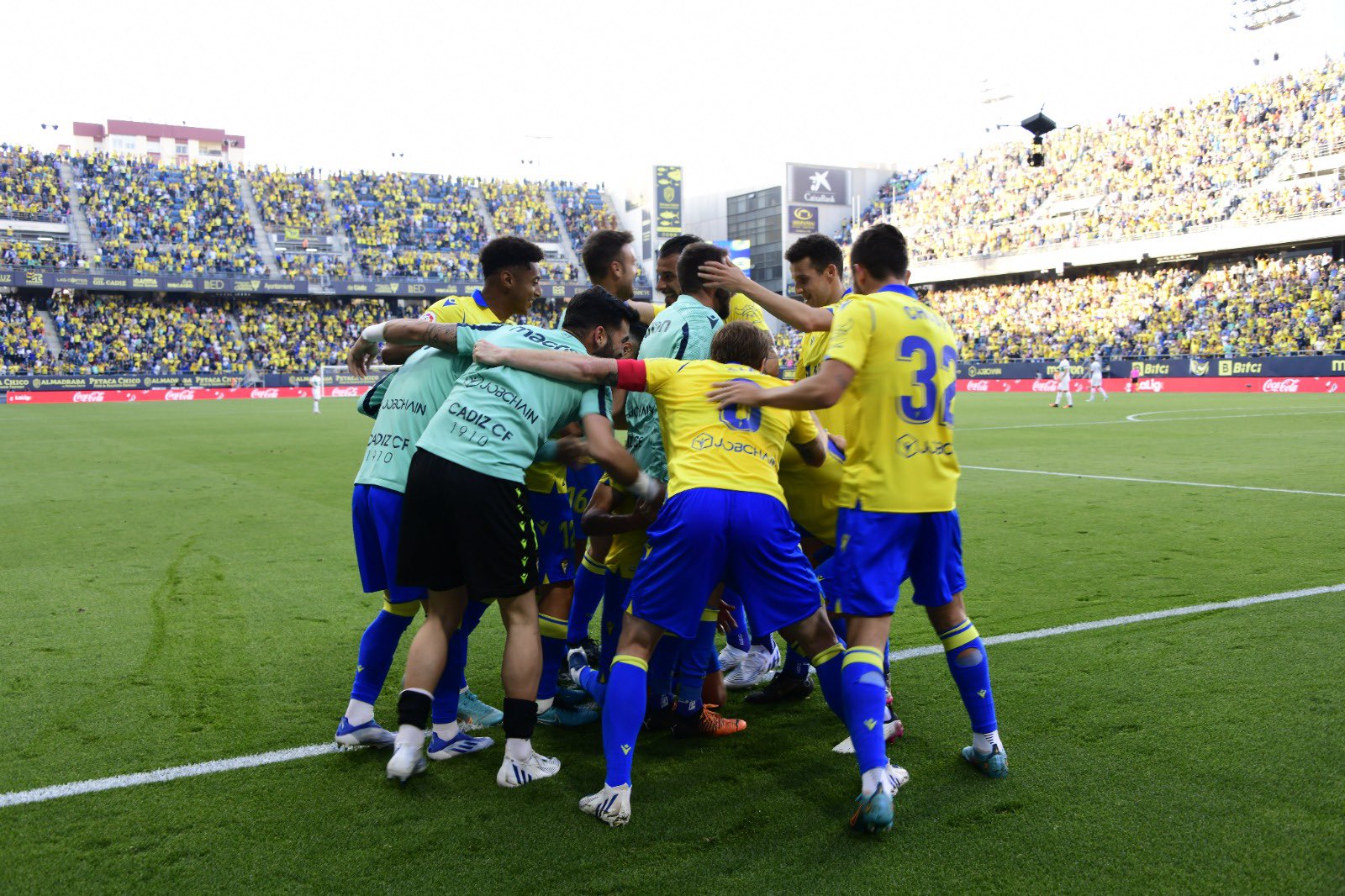El Cádiz sumó un valioso triunfo ante Elche | Foto: Cádiz 