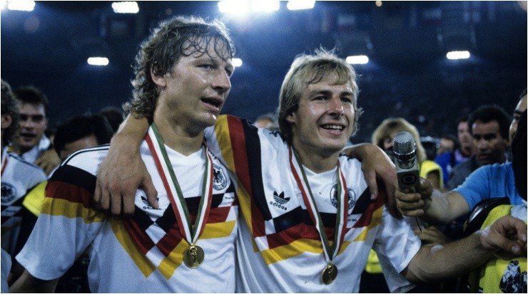 Germany, FIFA World Cup 1990. (Bernd Wende/ullstein bild via Getty Images)